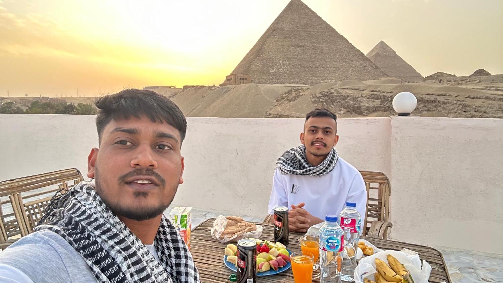 Alba Pyramids View Il Cairo Esterno foto