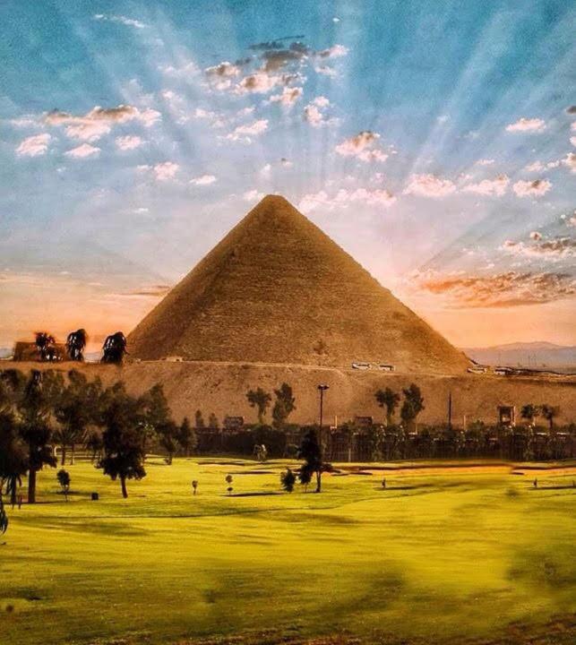Alba Pyramids View Il Cairo Esterno foto