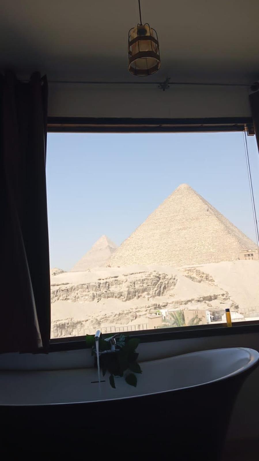 Alba Pyramids View Il Cairo Esterno foto
